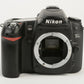 Nikon D80 DSLR body, batt+charger+book, Only 10K Acts, Nice!