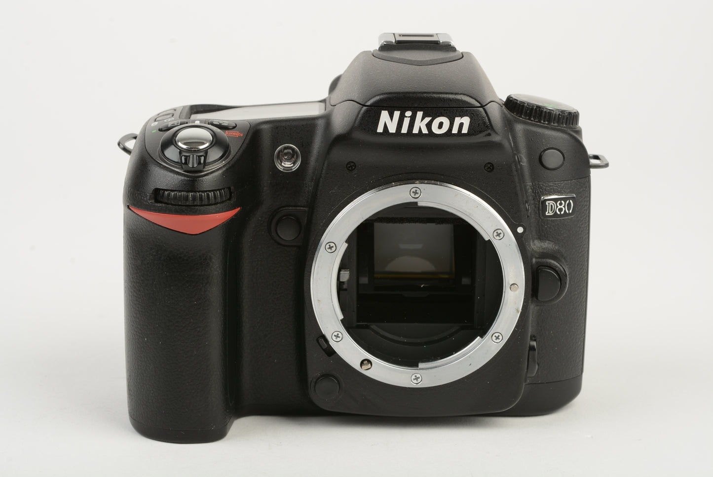 Nikon D80 DSLR body, batt+charger+book, Only 10K Acts, Nice!