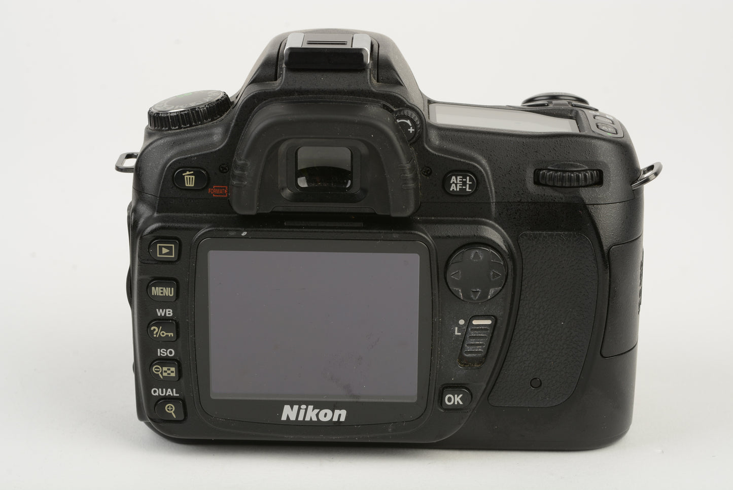 Nikon D80 DSLR body, batt+charger+book, Only 10K Acts, Nice!