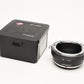 K&F Concept adapter for Nikon F Ai mount lens to Micro 4/3 M4/3 Mount Adapter Mint-