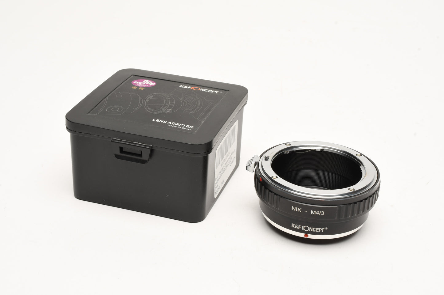 K&F Concept adapter for Nikon F Ai mount lens to Micro 4/3 M4/3 Mount Adapter Mint-