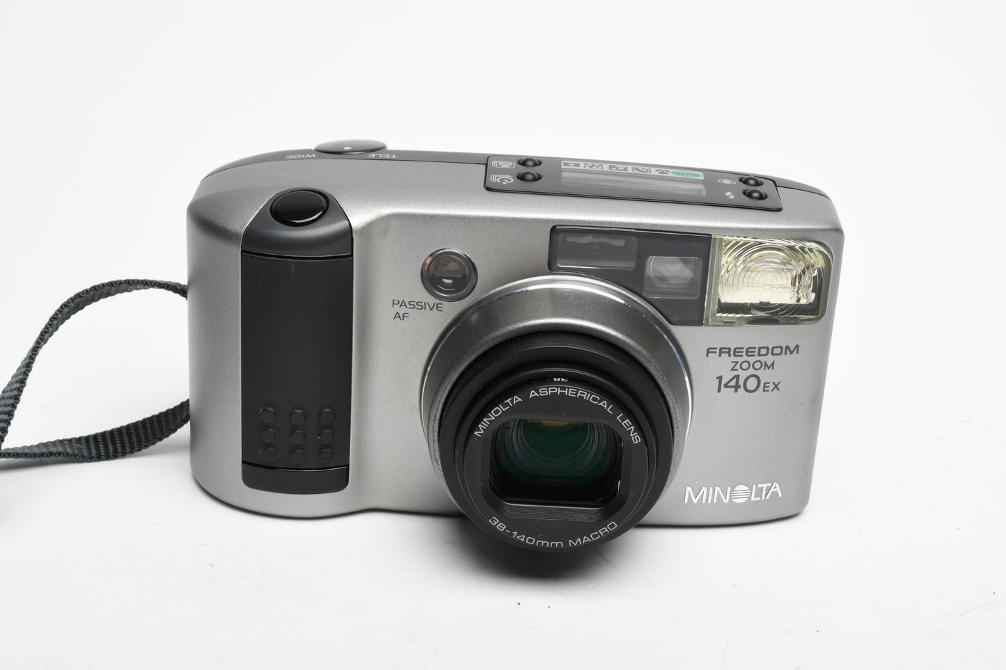 Minolta Freedom Zoom 140EX 35mm Point&Shoot camera, case, manual, Great!