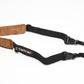 Tamrac N45 Tan leather foam padded quality camera strap, Good!