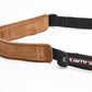 Tamrac N45 Tan leather foam padded quality camera strap, Good!