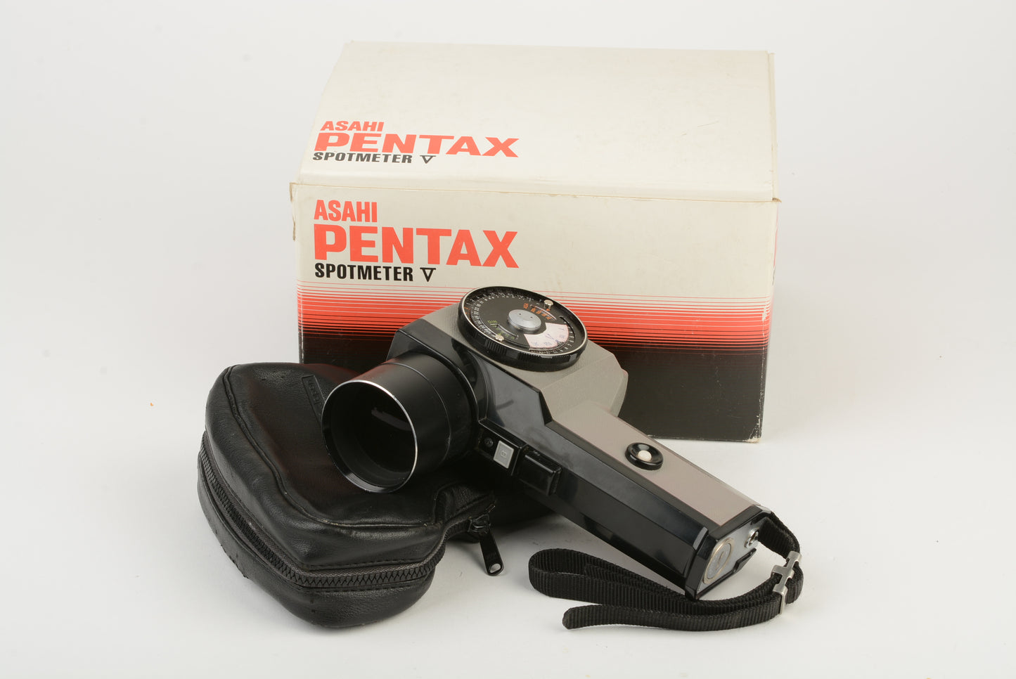 Pentax Spotmeter V Analog spot meter, case+strap+box, Tested