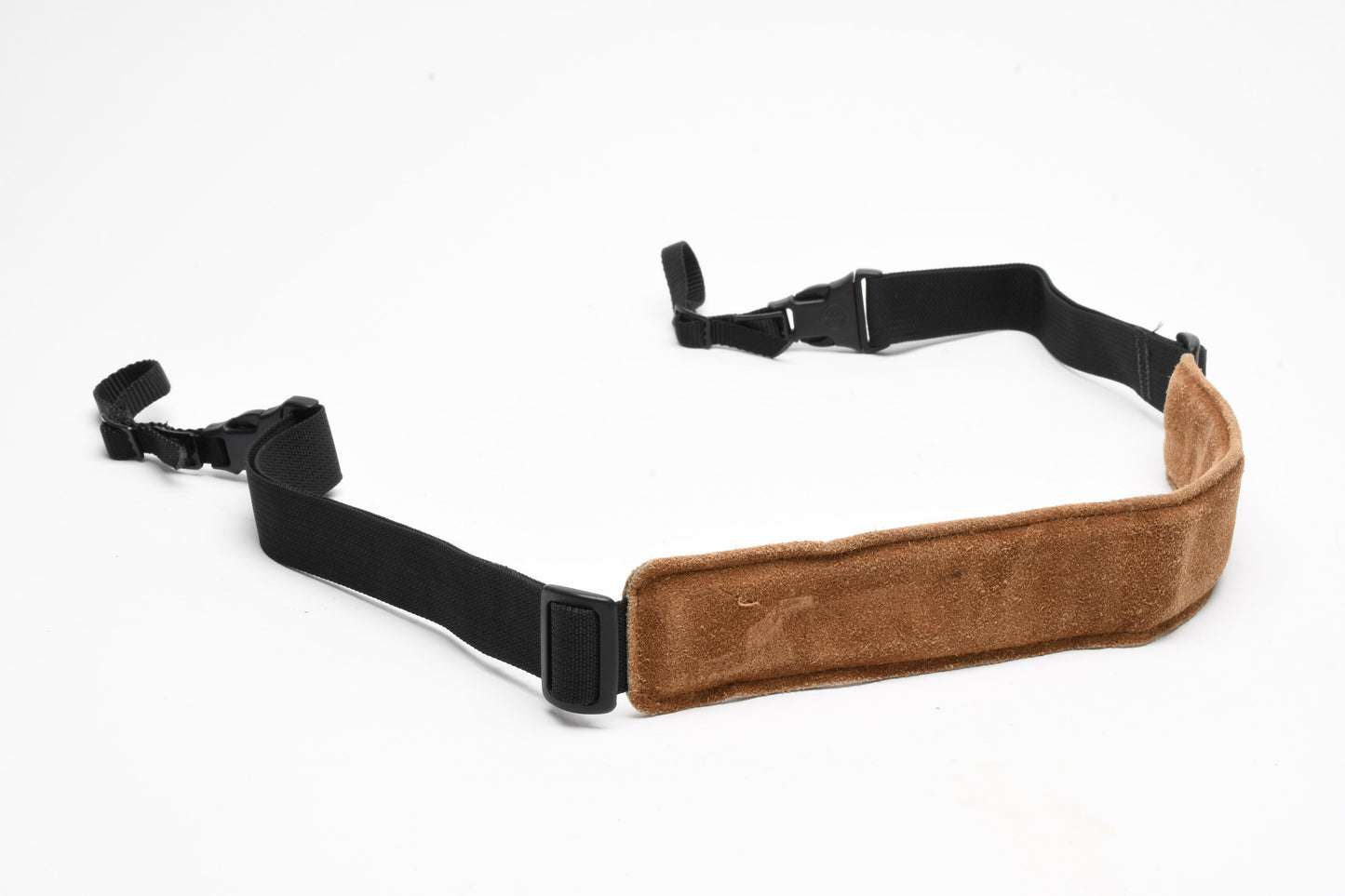 Tamrac N45 Tan leather foam padded quality camera strap, Good!