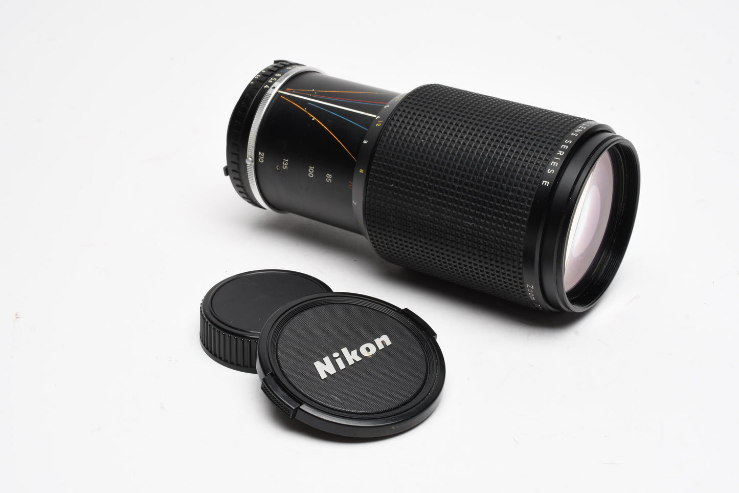 Nikon 70-210mm Series E f4 lens, caps, Good & Clean