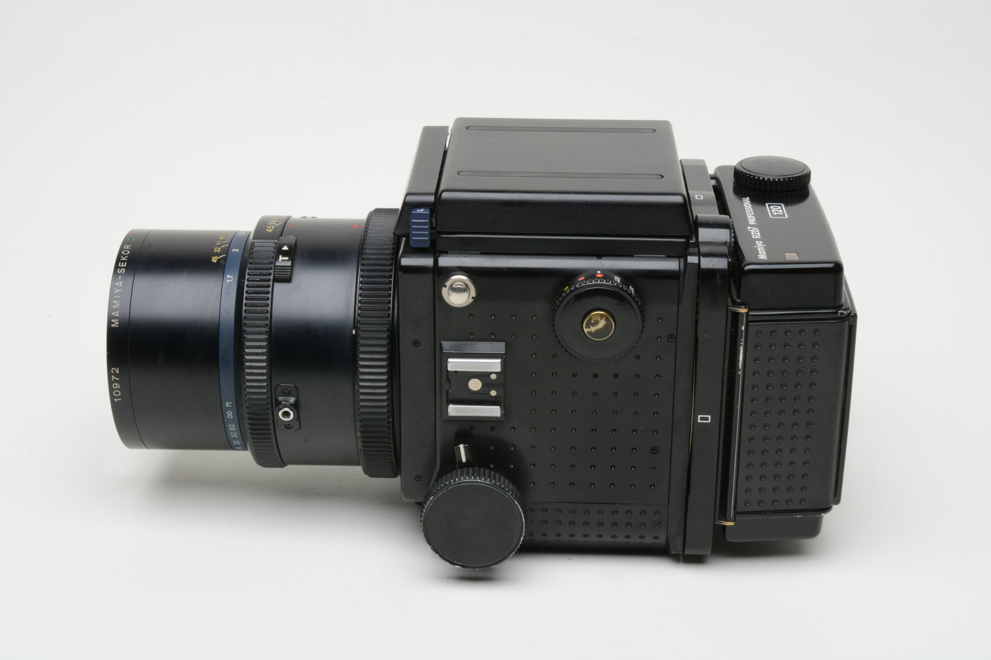 Mamiya RZ67 Pro Body, 110mm f2.8 W, 120 back, and WLF, cap, manual, tested, great!