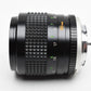 Minolta Rokkor-X 100mm f2.5 MD lens, Hood, Cap, Jewel case, Mint-
