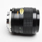Minolta Rokkor-X 100mm f2.5 MD lens, Hood, Cap, Jewel case, Mint-