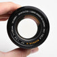 Minolta Rokkor-X 100mm f2.5 MD lens, Hood, Cap, Jewel case, Mint-