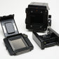 Mamiya RZ67 Pro Body, 110mm f2.8 W, 120 back, and WLF, cap, manual, tested, great!