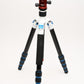 MeFoto compact travel tripod A1350 Road Trip (White/Black) in case, Mint-