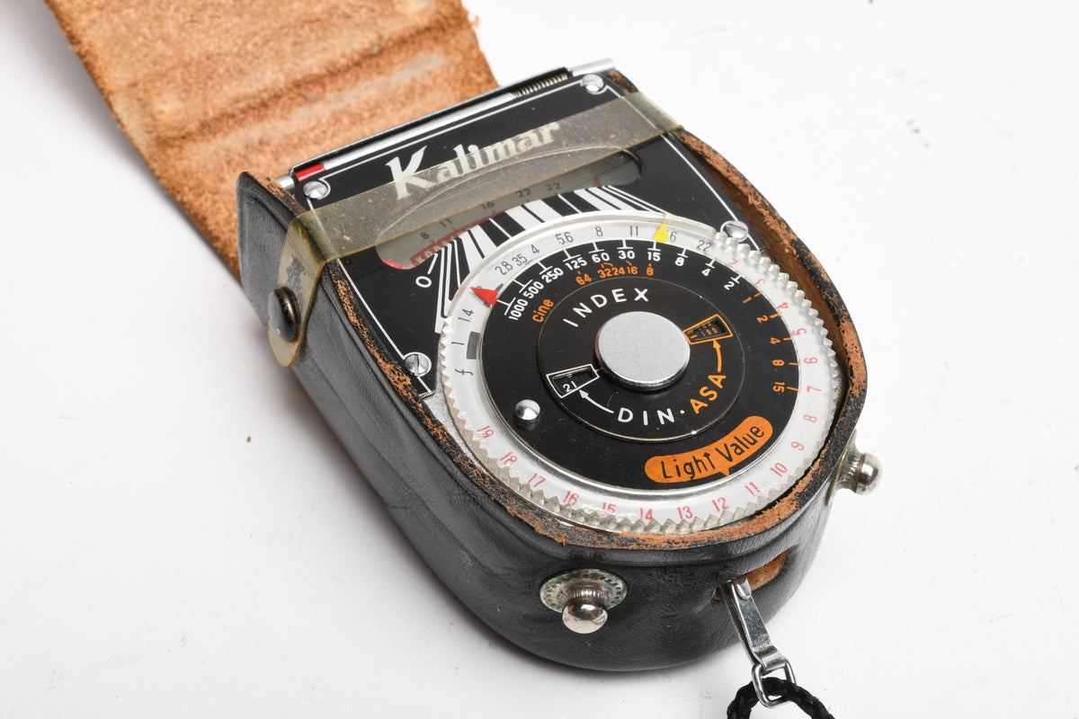 Kalimar incident light meter w/Case, Tested, accurate