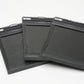 3X Graphic Riteway 4x5 sheet film holders, nice & clean + Bonus PP pouch!