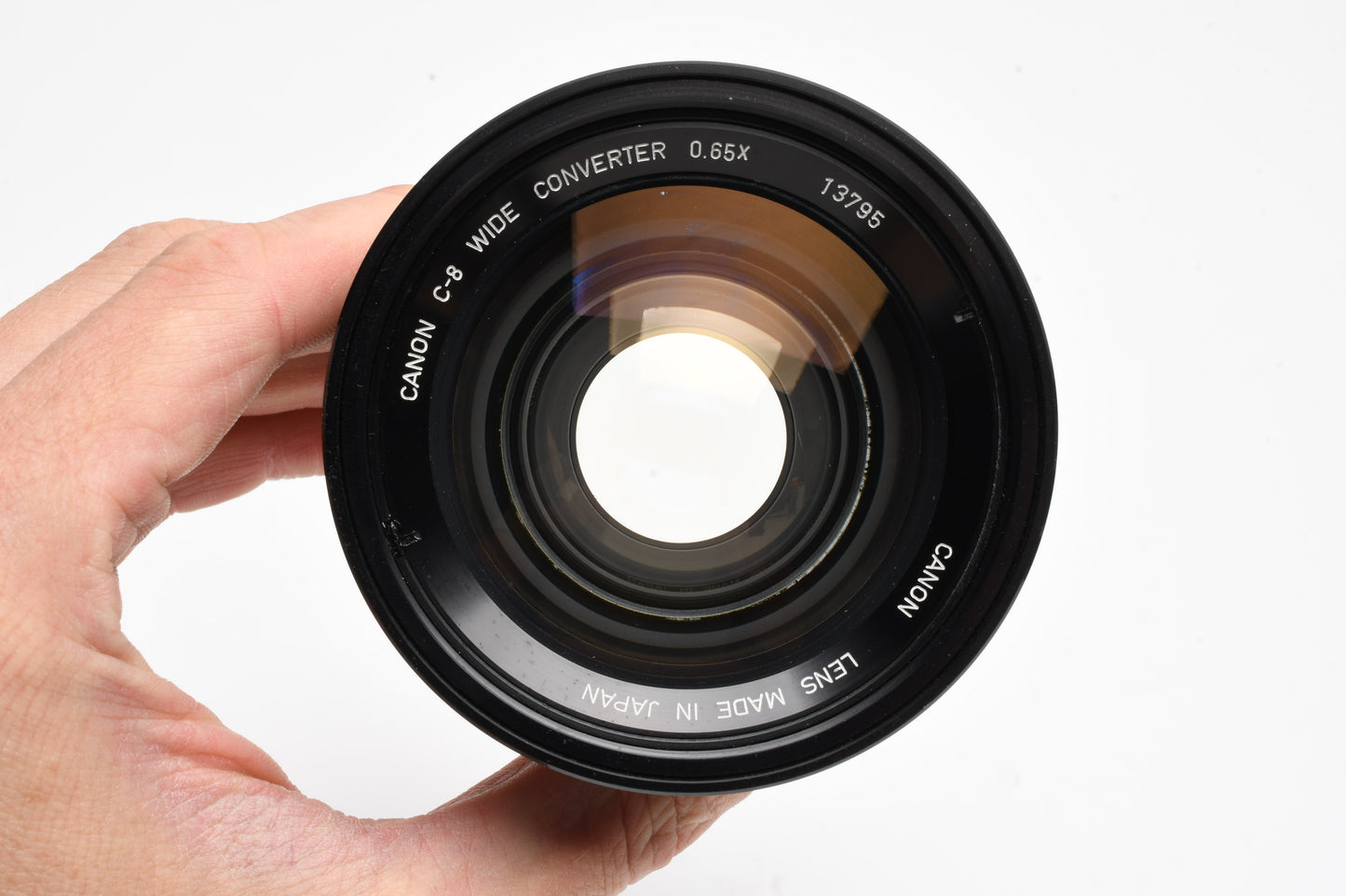Canon C-8 wide .65X converter for S8 cameras, Very clean