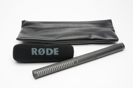 Rode NTG-2 Microphone w/Foam and case, clean, tested