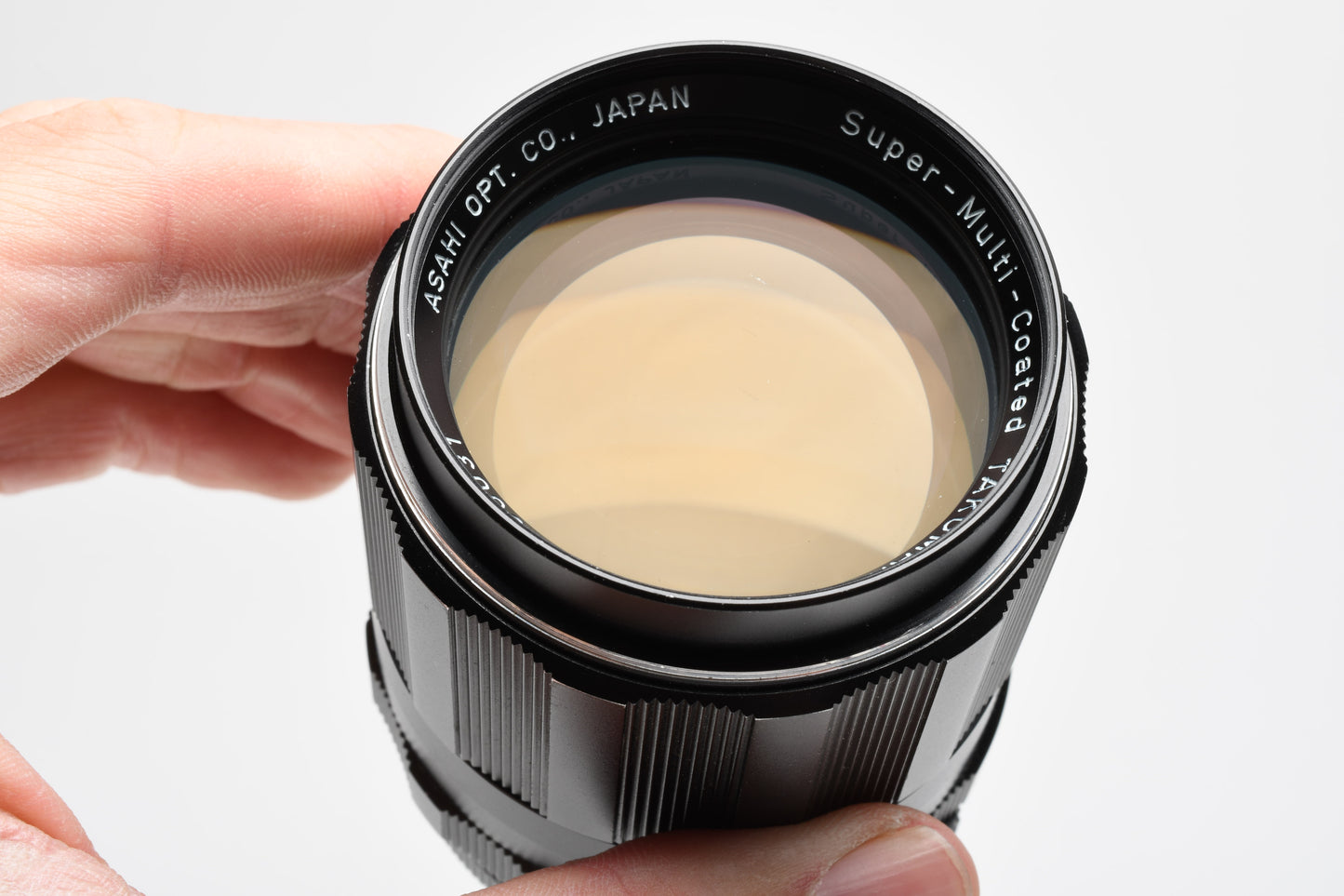 SMC Takumar 120mm f2.8 M42 Mount lens, Case, Hood, Nice!  *Read
