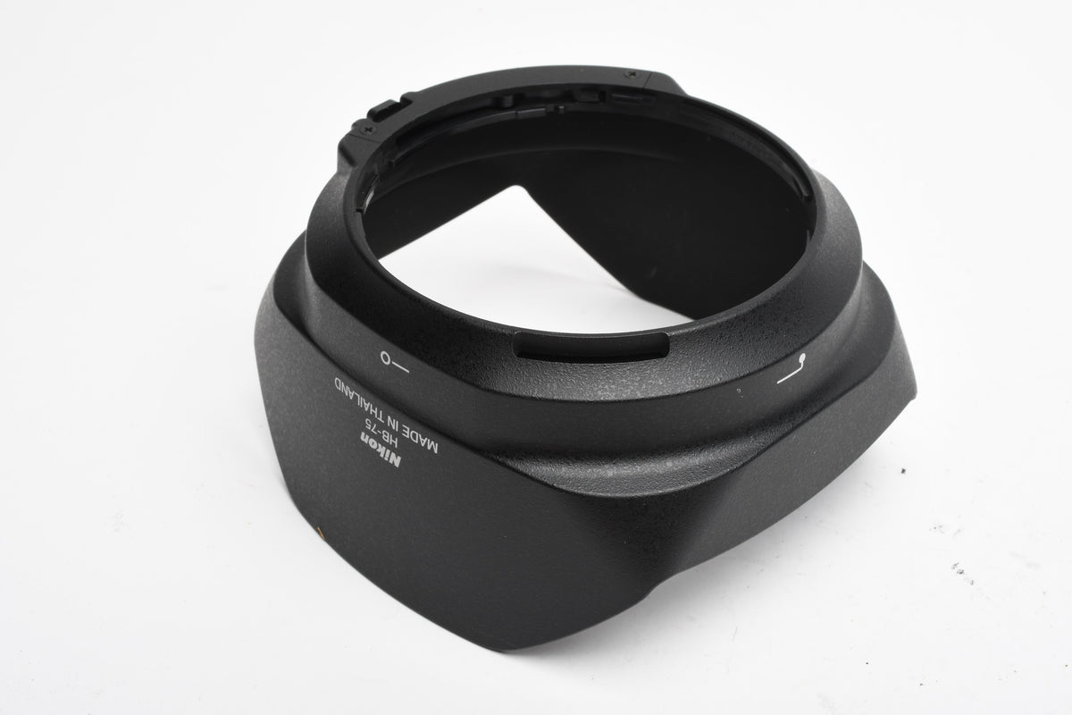 Nikon HB-75 Lens Hood for 16-80mm f/2.8-4 lens, Genuine, Mint-