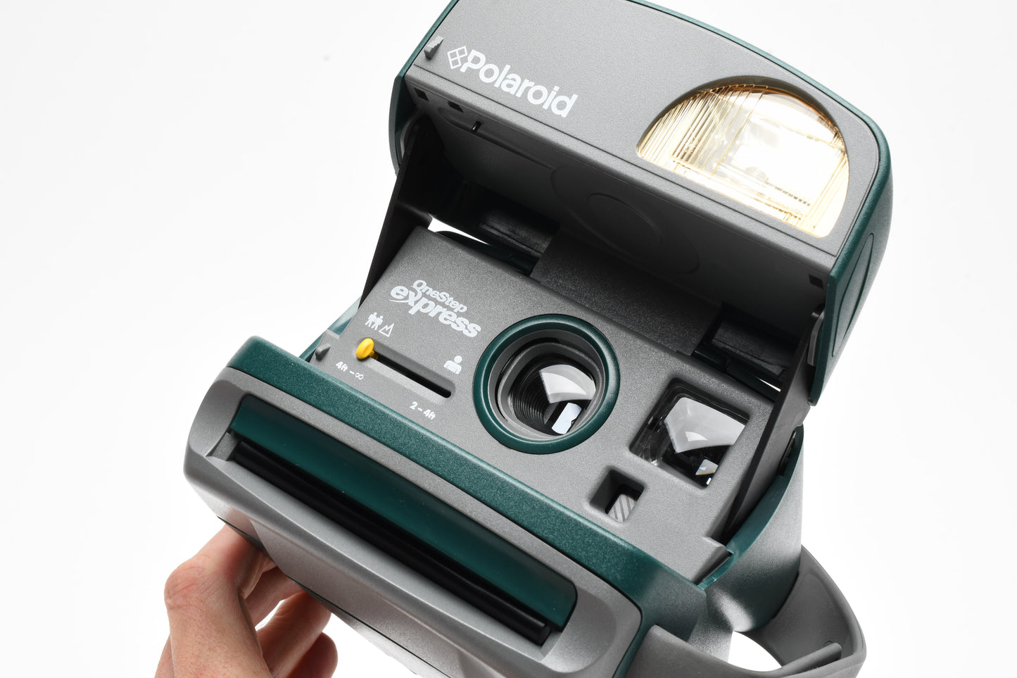 Polaroid One Step Express (Green) NIB - Never Used + Case