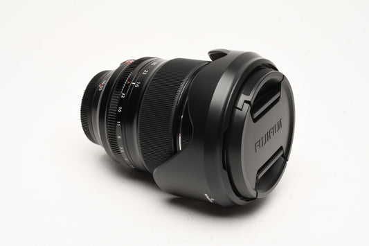 Fujifilm XF 16-55mm f2.8 R LM WR XF Nano GI zoom lens, hood, Mint