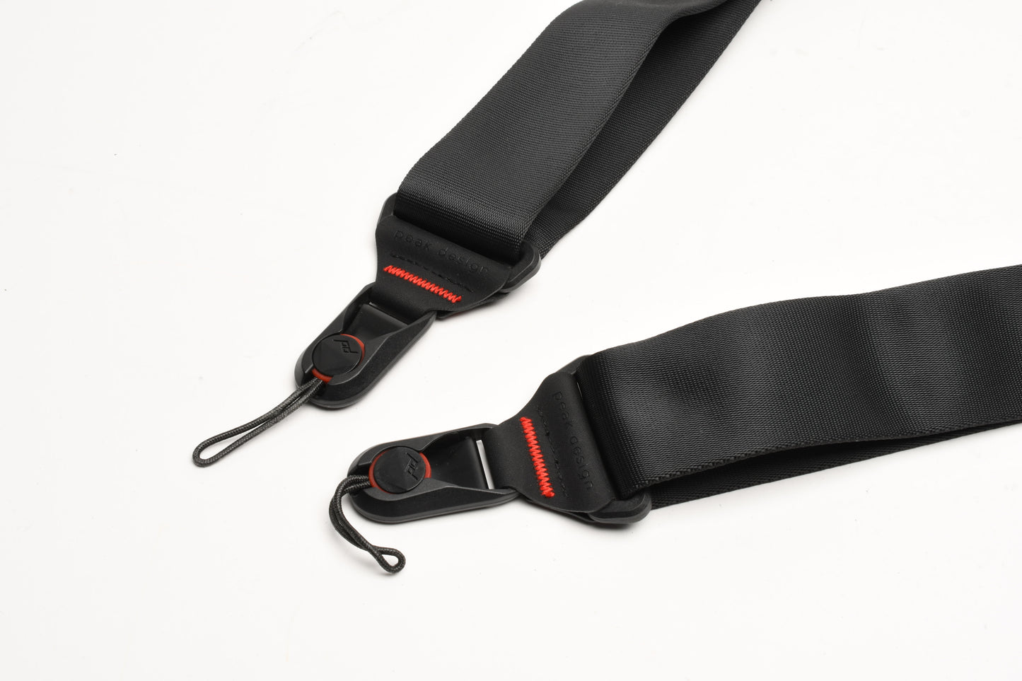 Peak Design Slide camera strap 1/25" wide w/2X anchors (Black), Pouch