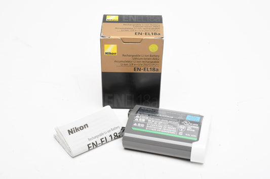 Nikon EN-EL18a Genuine battery, NIB