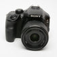 Sony A3500 20.1MP w/18-50mm f4-5.6 zoom, 2 batts, charger, Very clean, Tested