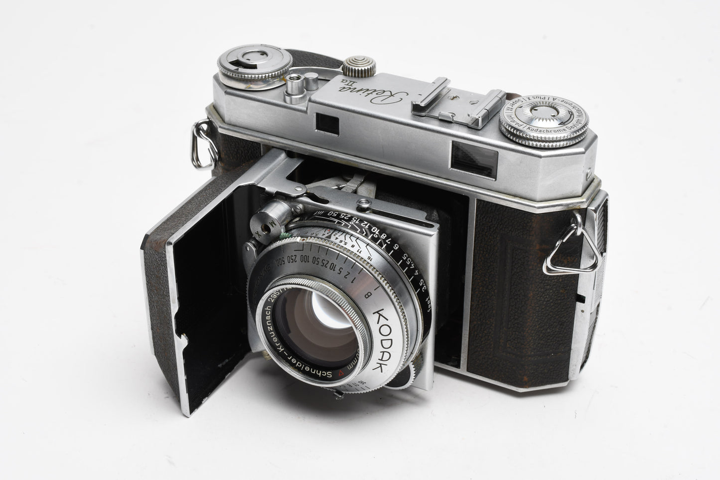 Kodak Retina IIa Rangefinder Camera w/Schneider 50mm f2 Lens, Great!