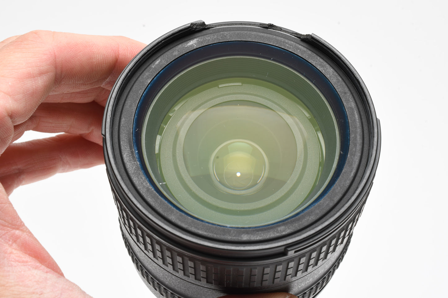 Nikon Nikkor AFS 24-85mm f3.5-4.5G ED VR zoom lens, Hood, Pouch, *Read