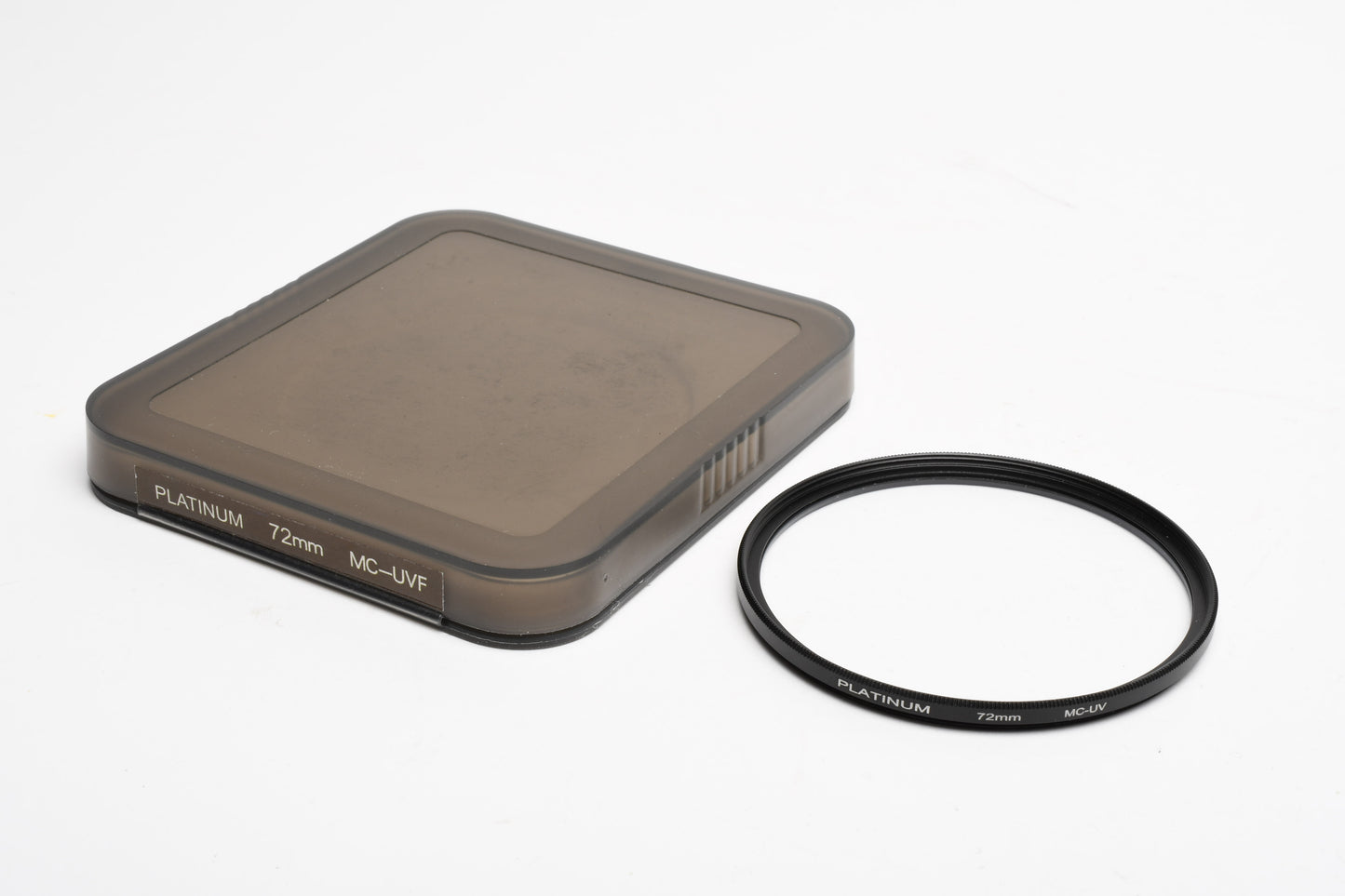 Platinum 72mm MC UV filter, in jewel case, Very clean