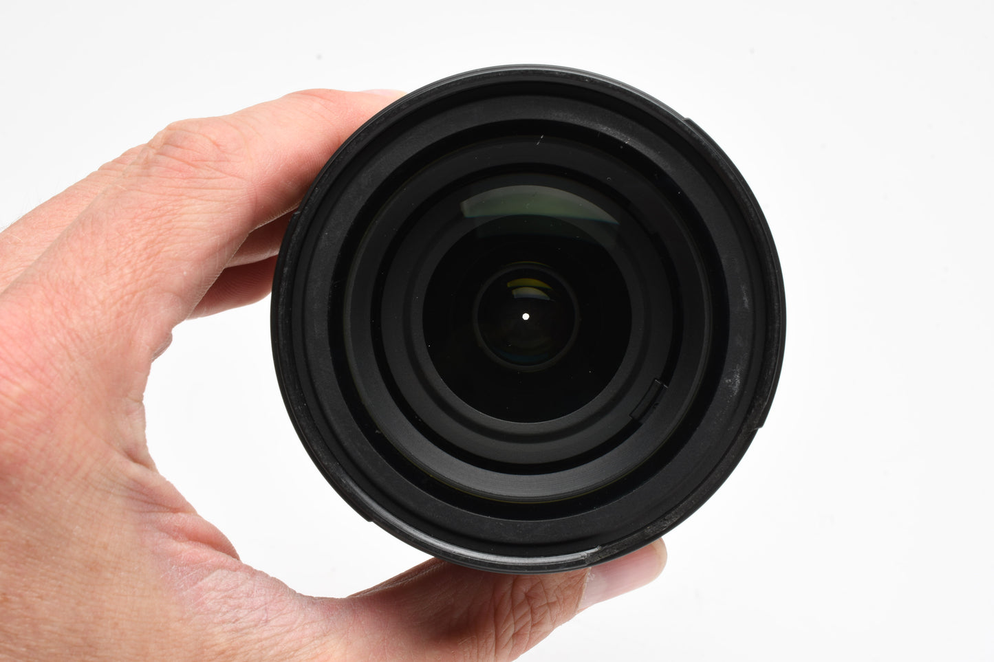 Nikon Nikkor AFS 24-85mm f3.5-4.5G ED VR zoom lens, Hood, Pouch, *Read