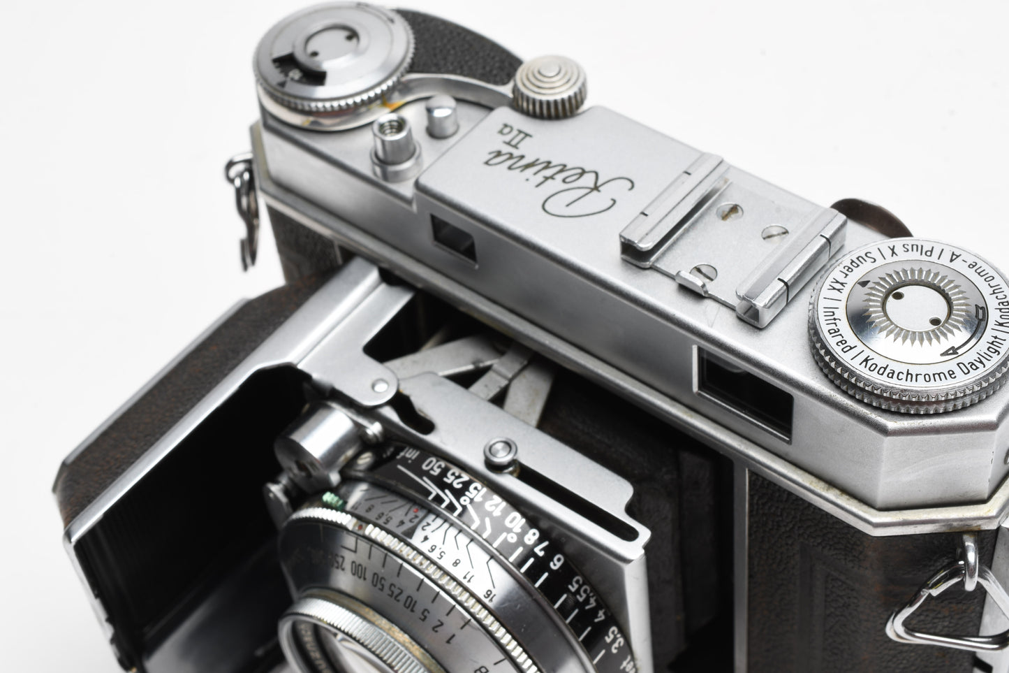 Kodak Retina IIa Rangefinder Camera w/Schneider 50mm f2 Lens, Great!