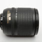 Nikon AF-S Nikkor 18-135mm f3.5-5.6G ED zoom lens, caps, Very clean