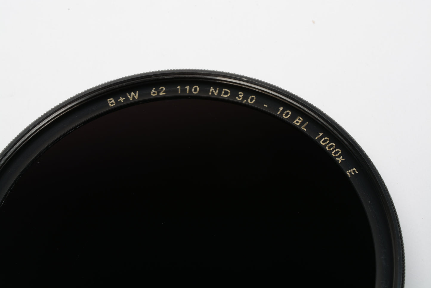 B+W 62mm 110 ND 3 10BL1000X E F Pro filter in jewel case, Mint-