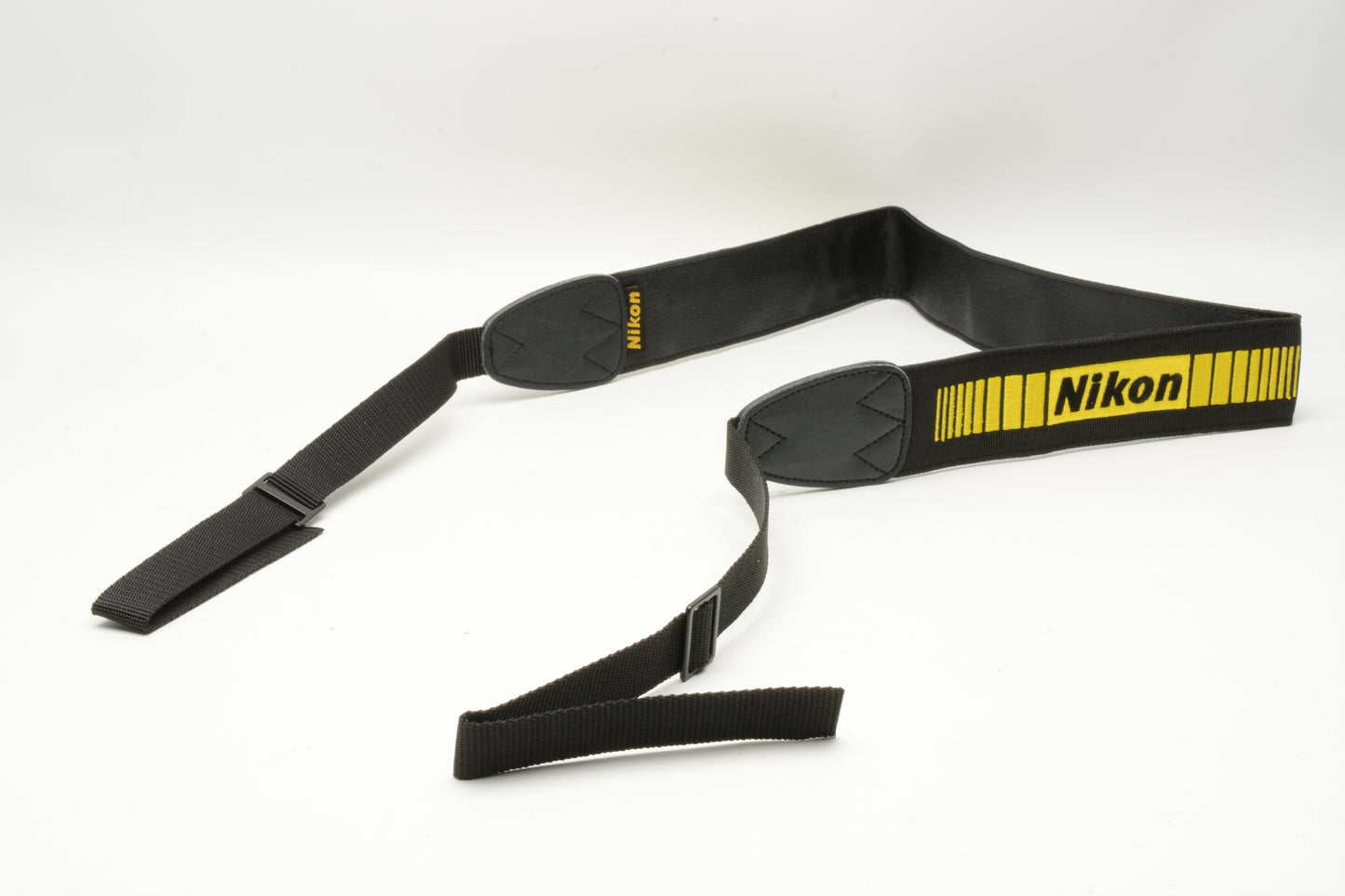 Nikon LN-1 wide strap big case / big lens strap Black/Yellow 1.75", New