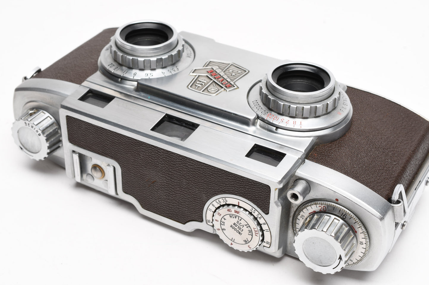 Revere Stereo 33 3D Camera, Tested, Great!  *Read w/Case