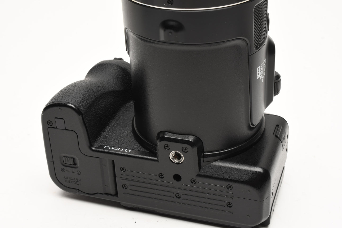 Nikon Coolpix P950 digital w/battery, charger, strap, hood, Mint, Boxed