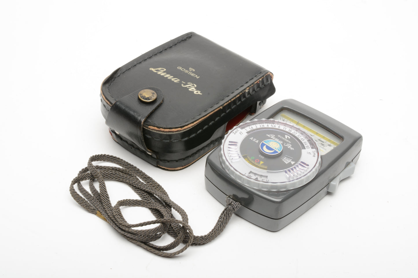 Gossen Luna Pro CDS Incident or Reflected Light Meter, case, strap, accurate