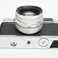 Yashica Electro 35 35mm camera w/Yashinon DX 45mm f1.7, Case, Parts or Repair