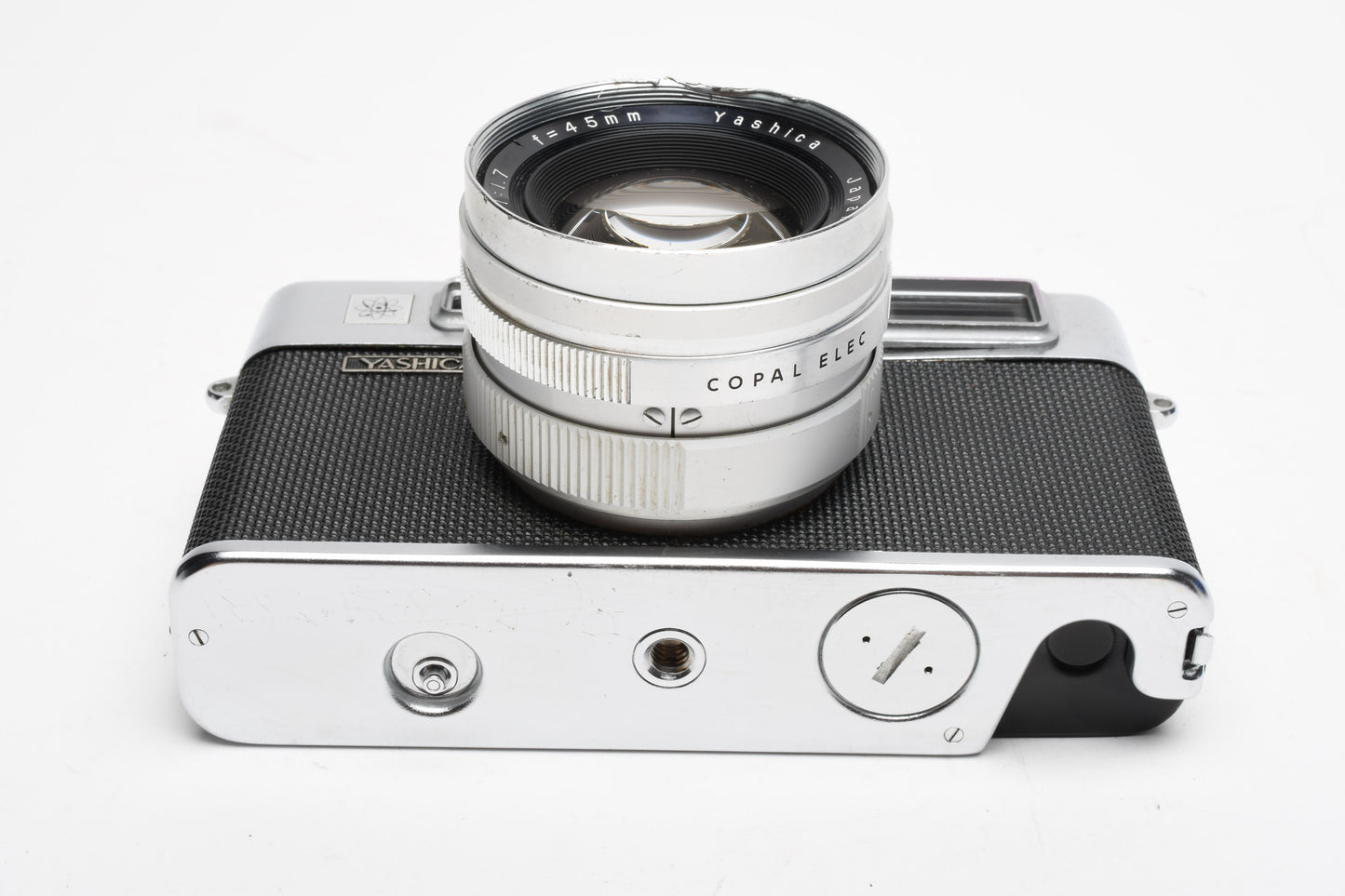 Yashica Electro 35 35mm camera w/Yashinon DX 45mm f1.7, Case, Parts or Repair