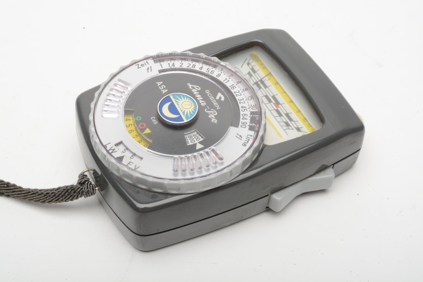 Gossen Luna Pro CDS Incident or Reflected Light Meter, case, strap, accurate