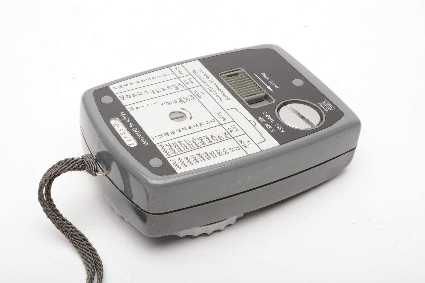 Gossen Luna Pro CDS Incident or Reflected Light Meter, case, strap, accurate