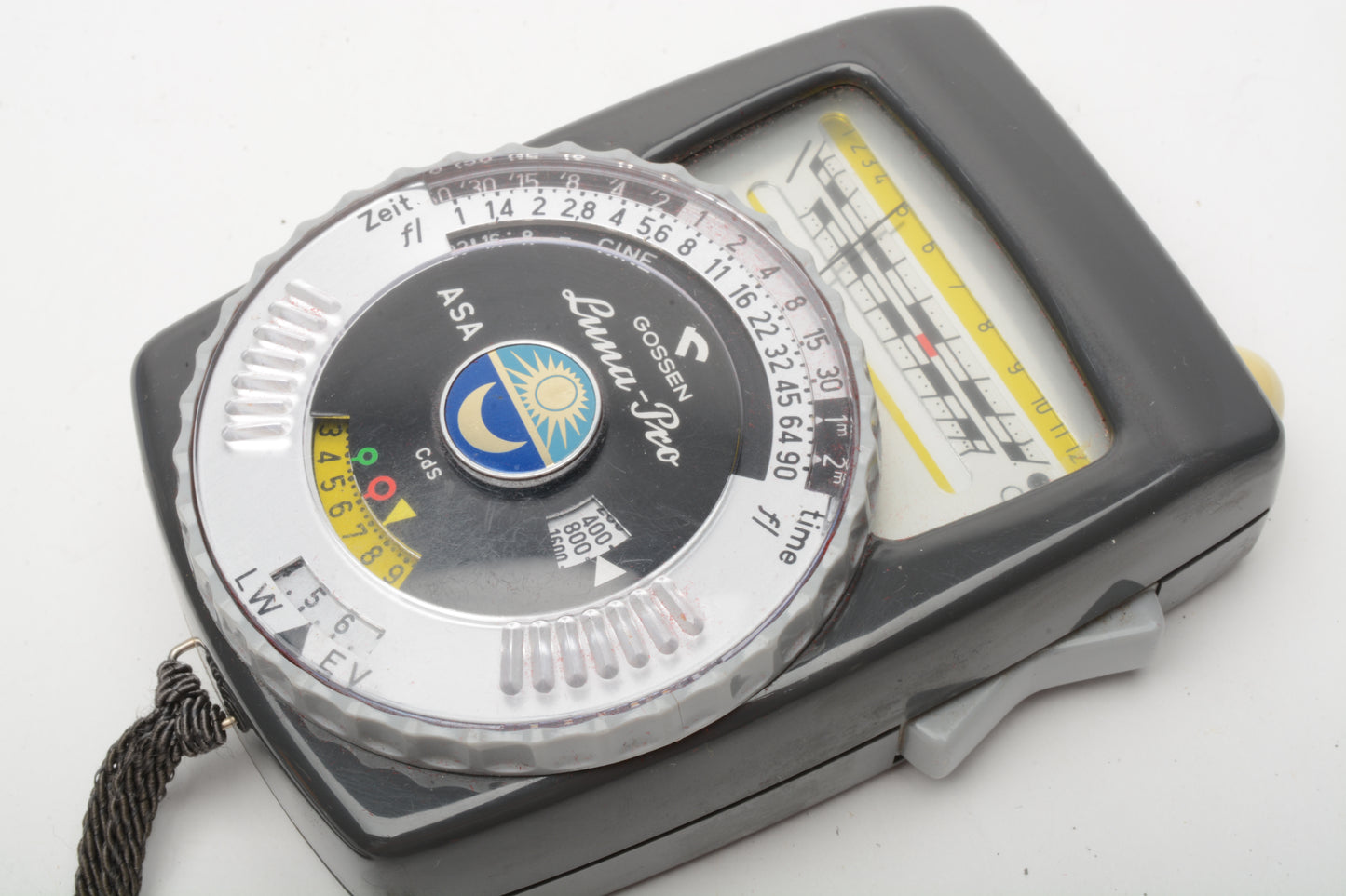 Gossen Luna Pro CDS Incident or Reflected Light Meter, case, strap, accurate