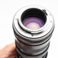 Kalimar 85-205mm f3.8 Telephoto zoom lens Yashica mount, caps, case, Nice