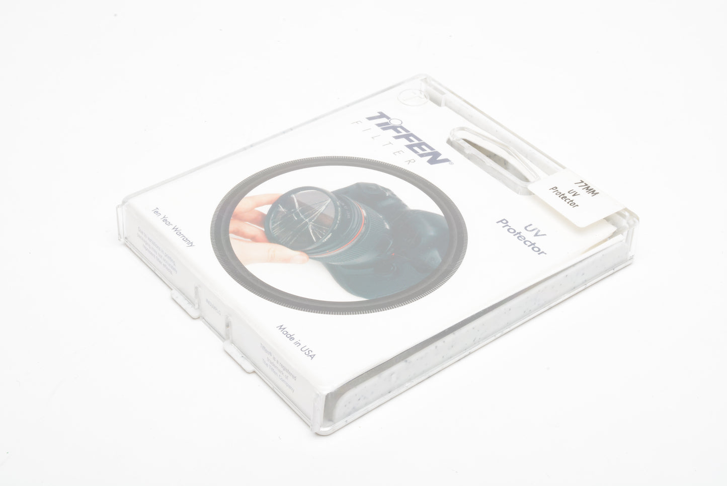 Tiffen 77mm UV Haze filter in jewel case, Mint