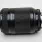 Nikon AF 70-210mm F4-5.6 zoom, caps, UV filter, very clean