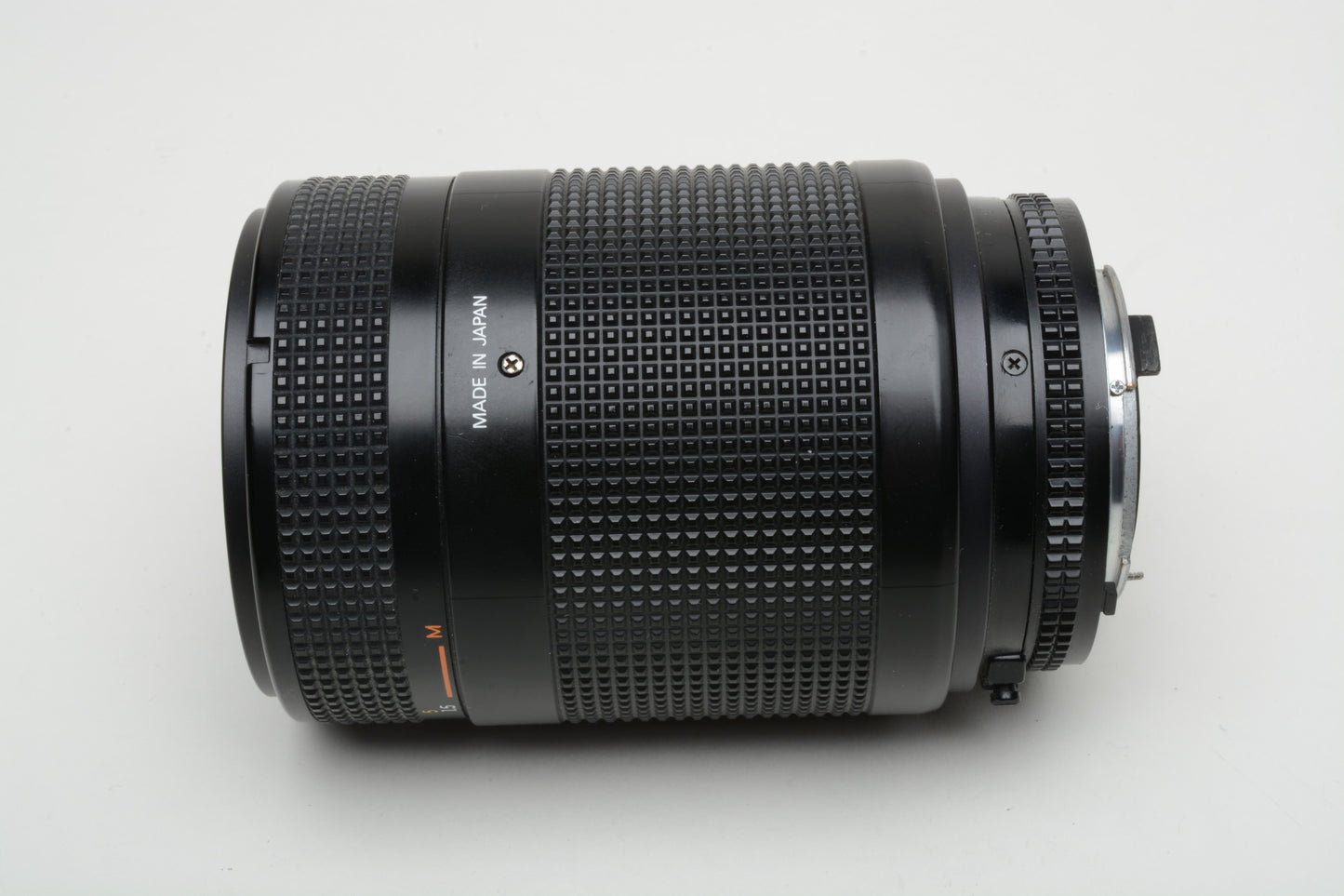 Nikon AF 70-210mm F4-5.6 zoom, caps, UV filter, very clean