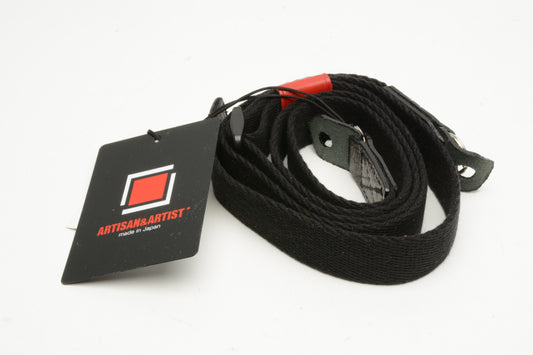 Artisan&Artist ACAM-103N Black #0599 camera strap, NIB