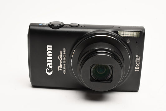 Canon Powershot Elph 330HS 12.1MP Digital Point&Shoot camera +32GB SD